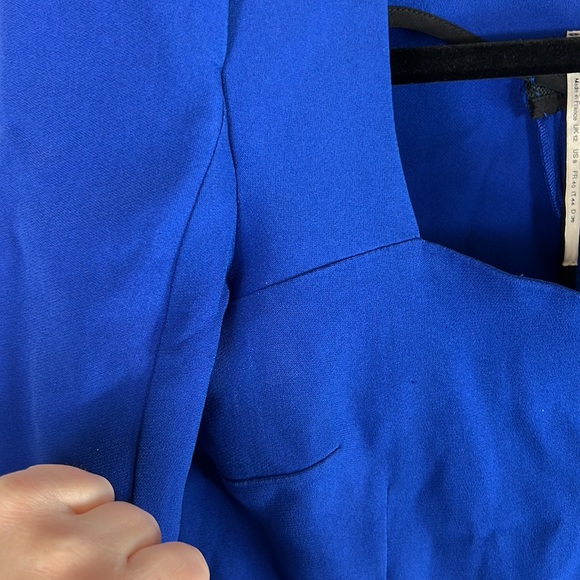 Roland Mouret For Neiman Marcus Blue Mini Dress - Picture 7 of 10